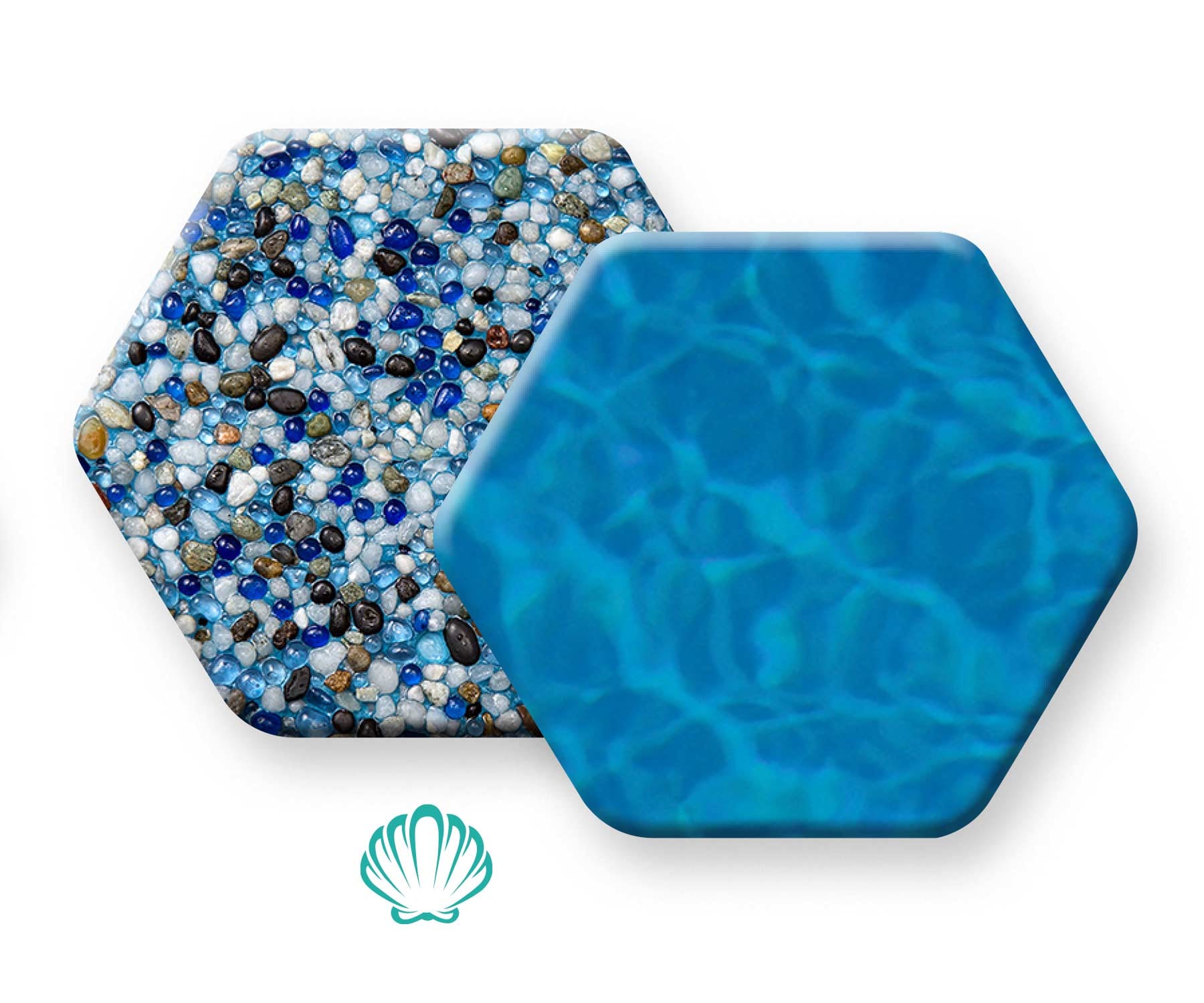 Pebble Brilliance Deep Cove pool finish sample