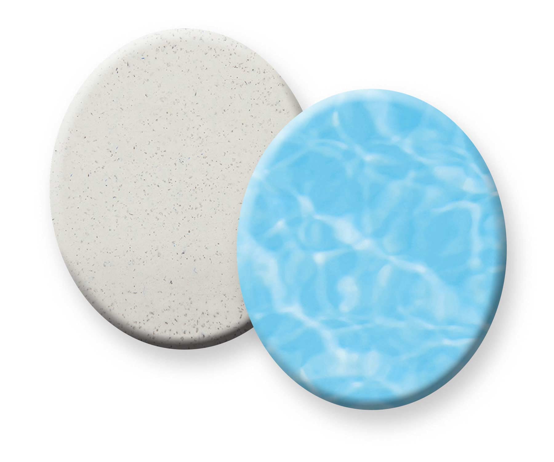 Pebble Fina Classico pool finish sample