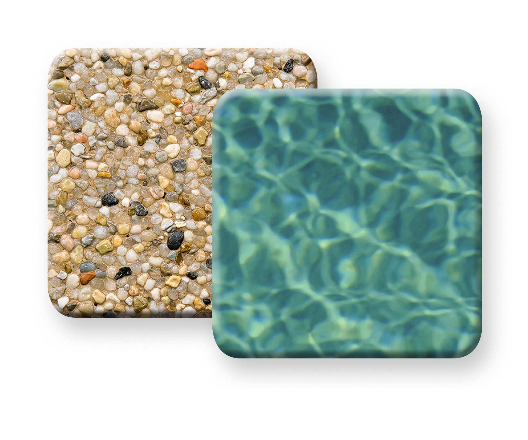 Pebble Tec Sandy Beach pool finish sample